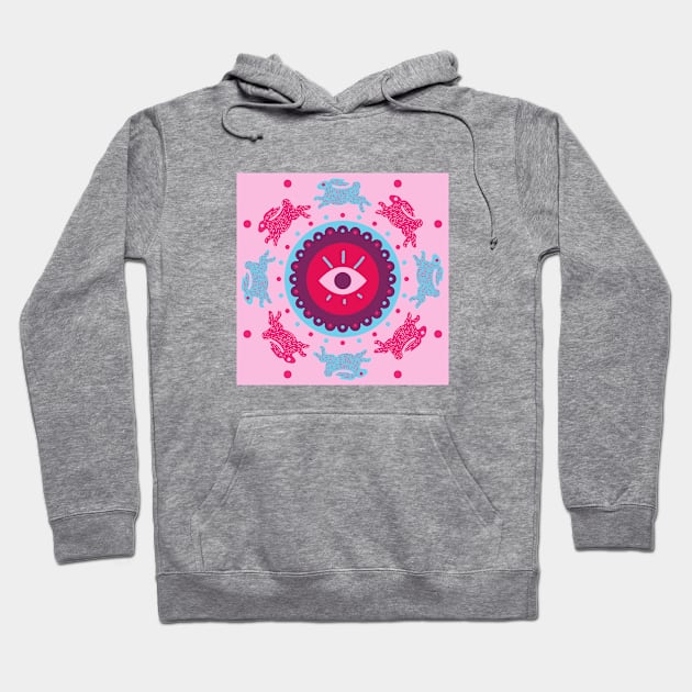 Not So Evil Eye Hoodie by Sultrix Designs